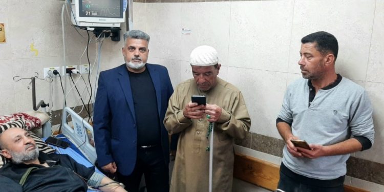 وفد من عائلة شراب يقوم بزيارة السيد/ شعبان رأفت