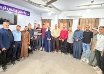 عائلة شراب تزور رئيس بلدية خانيونس