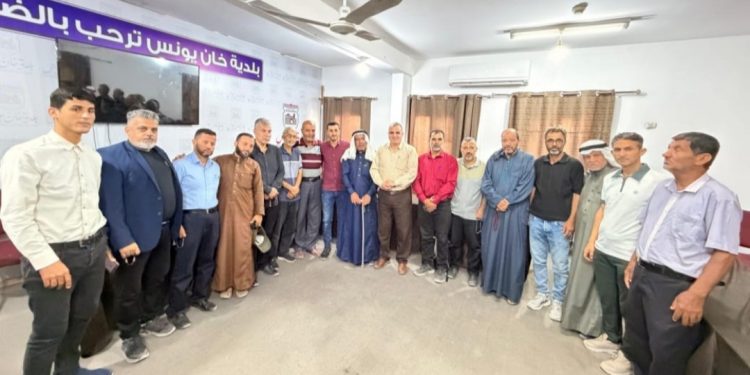 عائلة شراب تزور رئيس بلدية خانيونس